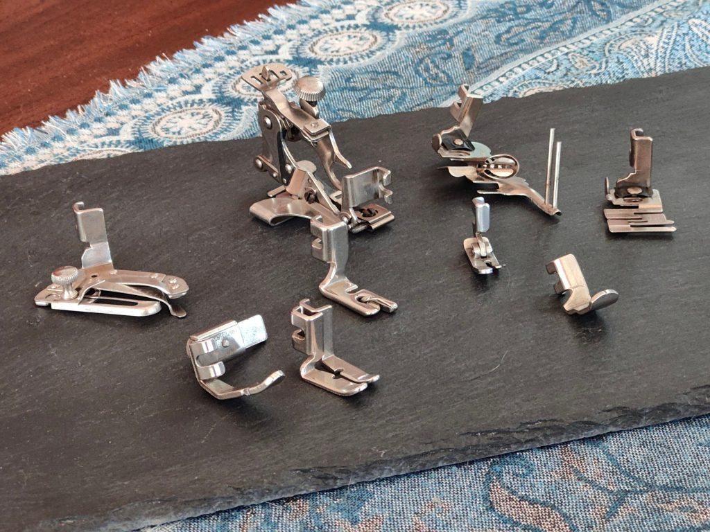basic presser-foot attachments for the singer featherweight