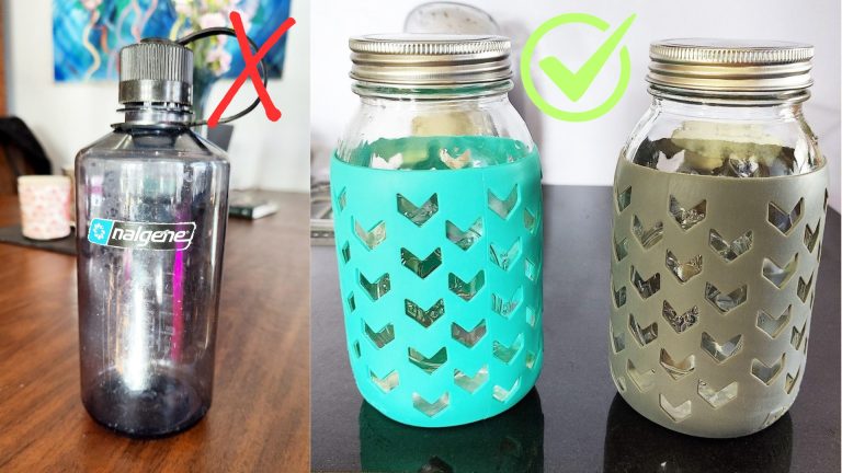 My awesome DIY and 100% truly plastic-free water bottle!