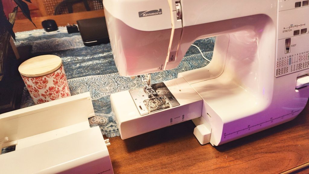 removable bed on vintage kenmore machine