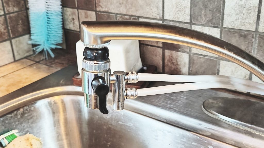 diverter attachment for reverse osmosis water filter