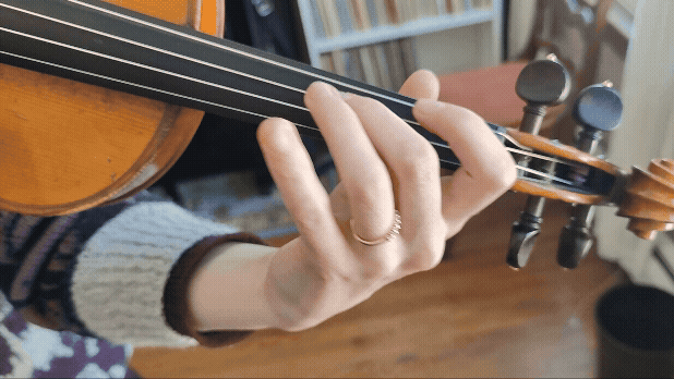 aerial view of vibrato motion